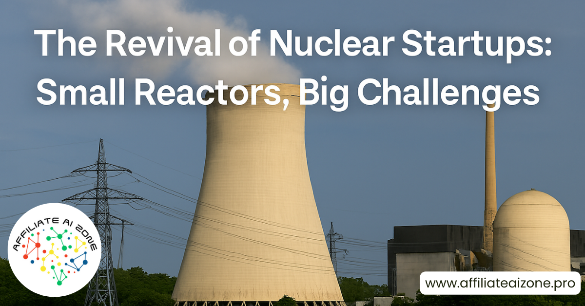 The Revival of Nuclear Startups: How Small Modular Reactors Could Power a Cleaner Future